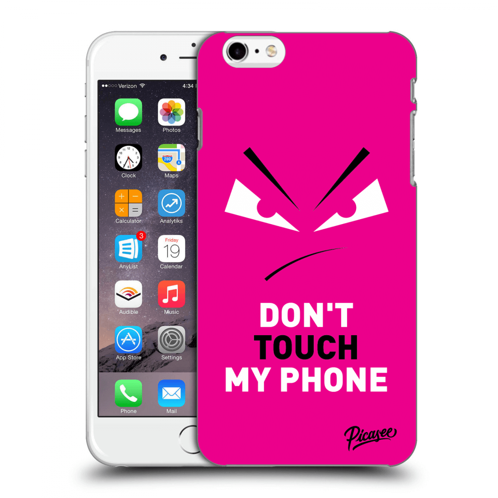 Picasee ULTIMATE CASE für Apple iPhone 6 Plus/6S Plus - Evil Eye - Pink