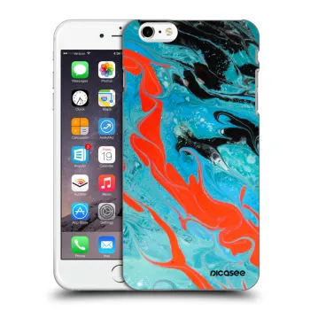Hülle für Apple iPhone 6 Plus/6S Plus - Blue Magma