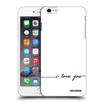 Hülle für Apple iPhone 6 Plus/6S Plus - Ich liebe dich