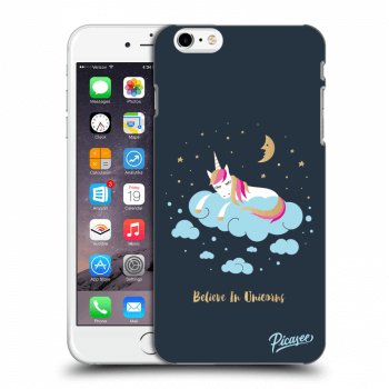 Picasee Apple iPhone 6 Plus/6S Plus Hülle - Transparentes Silikon - Believe In Unicorns