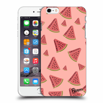 Picasee Apple iPhone 6 Plus/6S Plus Hülle - Transparentes Silikon - Watermelon
