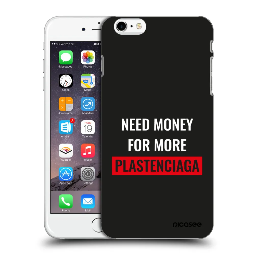 Picasee ULTIMATE CASE für Apple iPhone 6 Plus/6S Plus - More PLASTENCIAGA