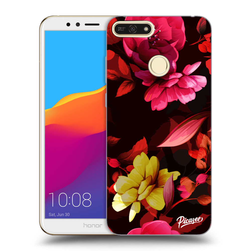 Picasee ULTIMATE CASE für Honor 7A - Dark Peonny