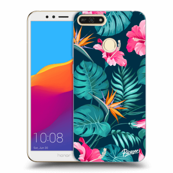 Picasee ULTIMATE CASE für Honor 7A - Pink Monstera