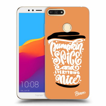 Hülle für Honor 7A - Pumpkin coffee