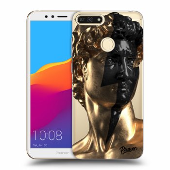 Hülle für Honor 7A - Wildfire - Gold