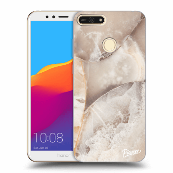 Hülle für Honor 7A - Cream marble