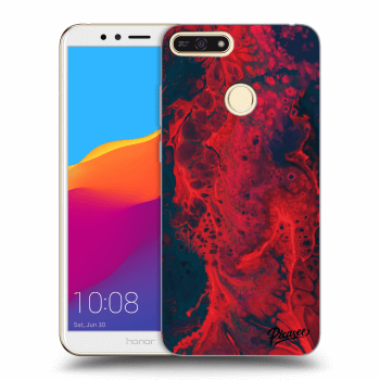 Hülle für Honor 7A - Organic red