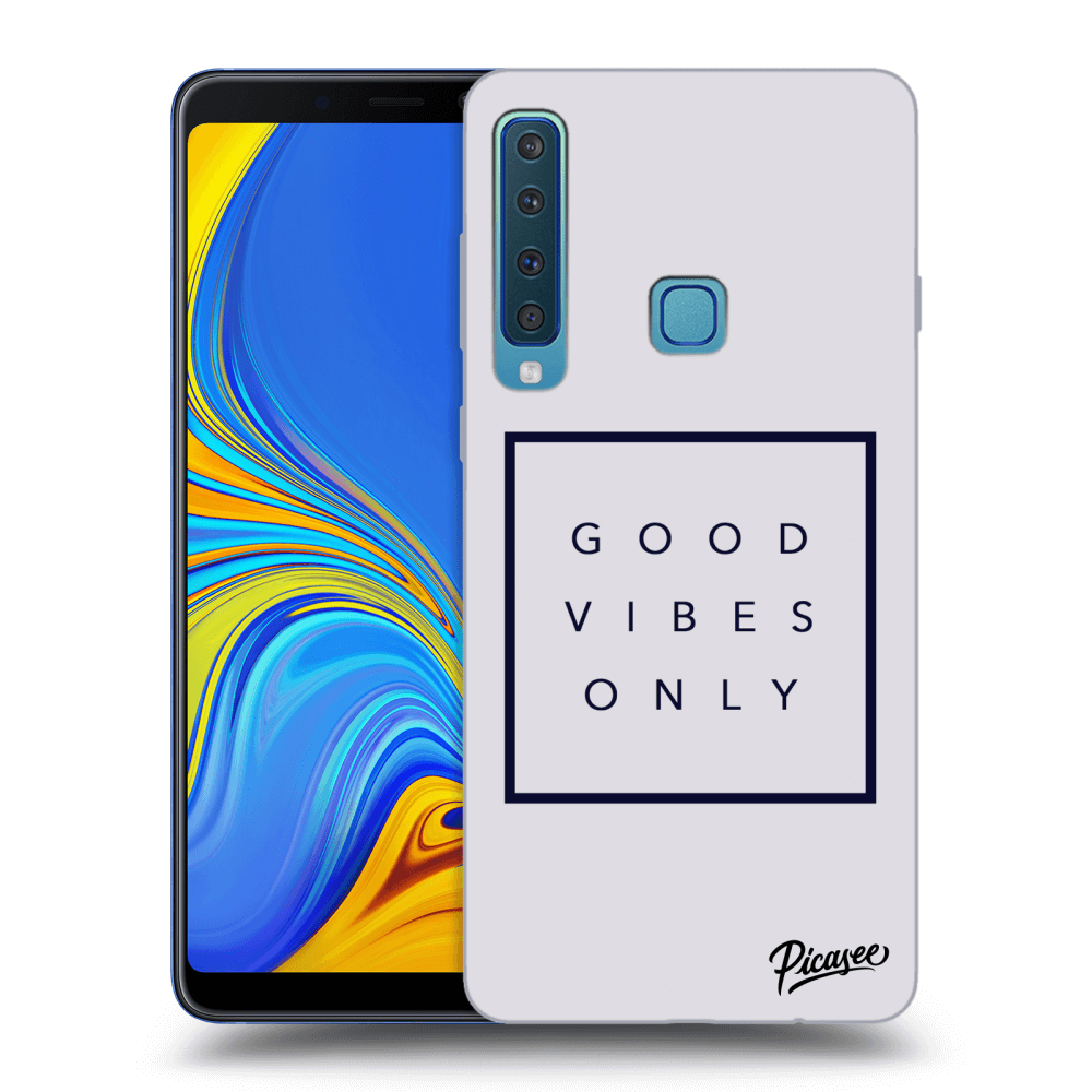 Picasee Samsung Galaxy A9 2018 A920F Hülle - Transparentes Silikon - Good vibes only