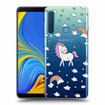 Picasee Samsung Galaxy A9 2018 A920F Hülle - Transparentes Silikon - Unicorn star heaven