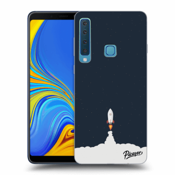Picasee Samsung Galaxy A9 2018 A920F Hülle - Transparentes Silikon - Astronaut 2