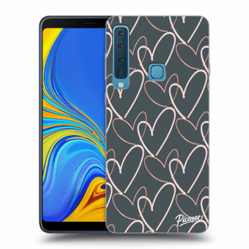 Picasee Samsung Galaxy A9 2018 A920F Hülle - Transparentes Silikon - Lots of love