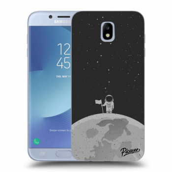 Picasee Samsung Galaxy J7 2017 J730F Hülle - Transparentes Silikon - Astronaut