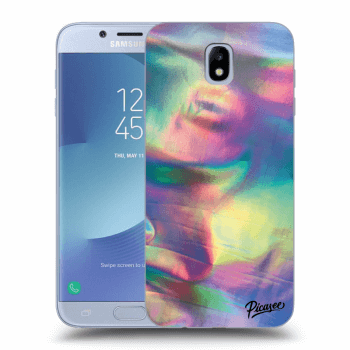 Picasee Samsung Galaxy J7 2017 J730F Hülle - Transparentes Silikon - Holo