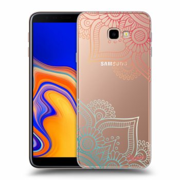 Hülle für Samsung Galaxy J4+ J415F - Flowers pattern