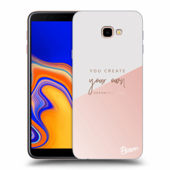 Picasee Samsung Galaxy J4+ J415F Hülle - Transparentes Silikon - You create your own opportunities
