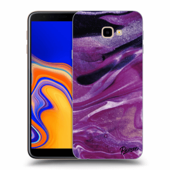 Hülle für Samsung Galaxy J4+ J415F - Purple glitter