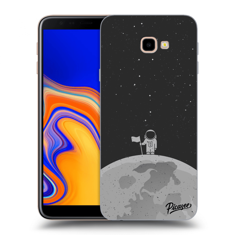 Picasee Samsung Galaxy J4+ J415F Hülle - Transparentes Silikon - Astronaut