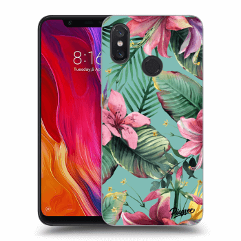 Picasee Xiaomi Mi 8 Hülle - Schwarzes Silikon - Hawaii