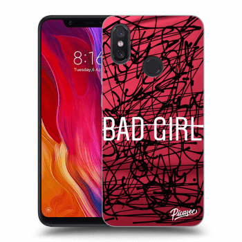 Picasee Xiaomi Mi 8 Hülle - Transparentes Silikon - Bad girl
