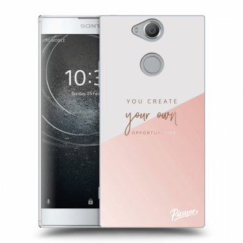 Picasee Sony Xperia XA2 Hülle - Transparentes Silikon - You create your own opportunities