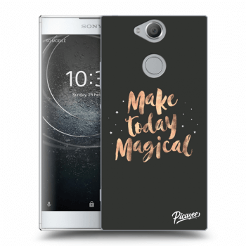 Picasee Sony Xperia XA2 Hülle - Transparentes Silikon - Make today Magical