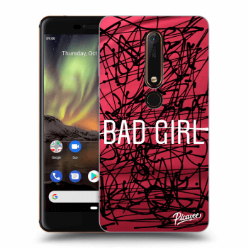 Picasee Nokia 6.1 Hülle - Transparentes Silikon - Bad girl
