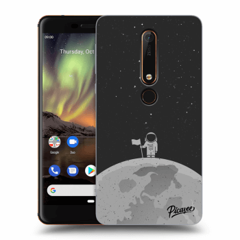 Picasee Nokia 6.1 Hülle - Transparentes Silikon - Astronaut