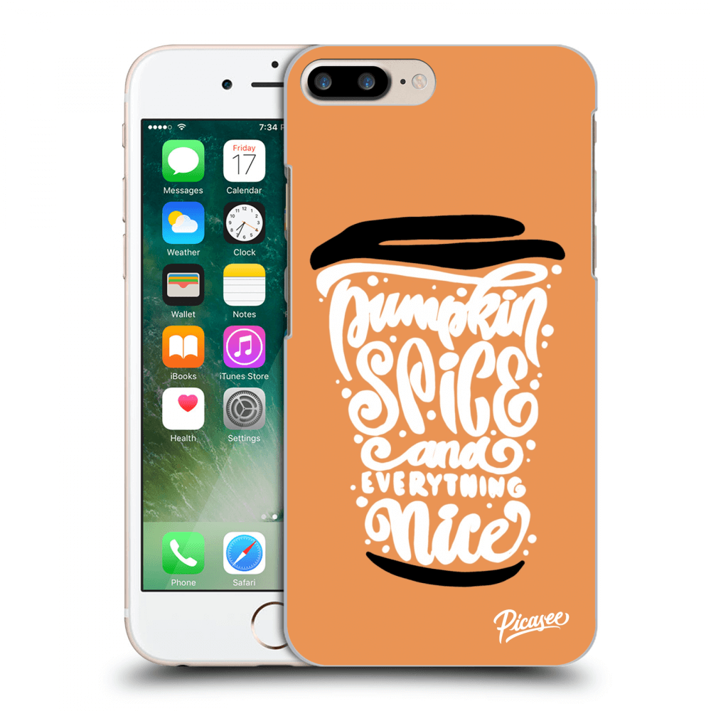 Picasee ULTIMATE CASE für Apple iPhone 7 Plus - Pumpkin coffee