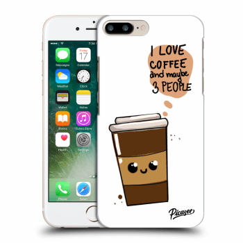Hülle für Apple iPhone 7 Plus - Cute coffee