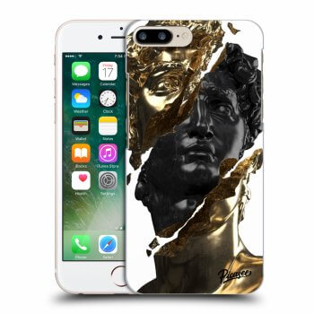 Hülle für Apple iPhone 7 Plus - Gold - Black