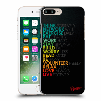 Hülle für Apple iPhone 7 Plus - Motto life