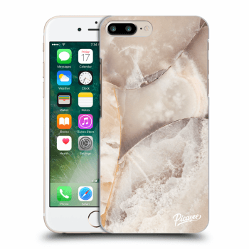 Hülle für Apple iPhone 7 Plus - Cream marble