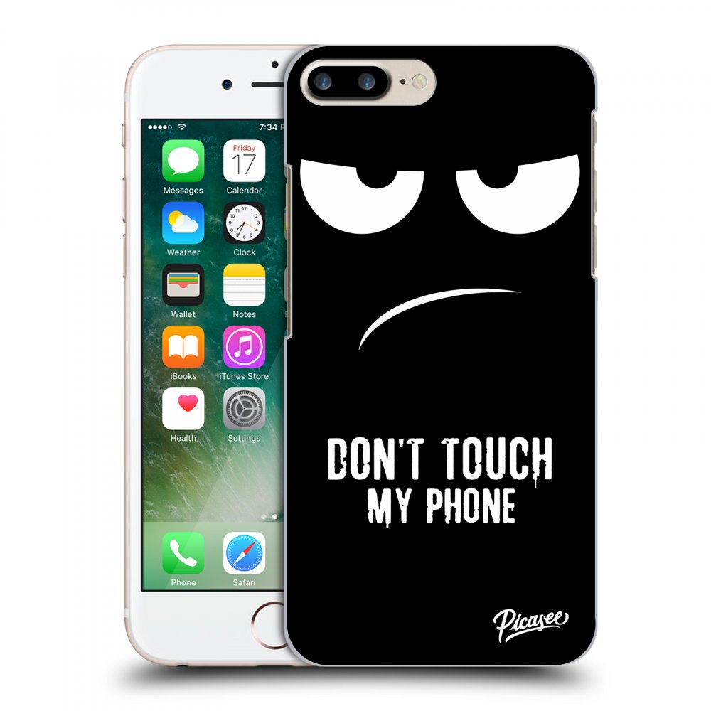 Picasee ULTIMATE CASE für Apple iPhone 7 Plus - Don't Touch My Phone