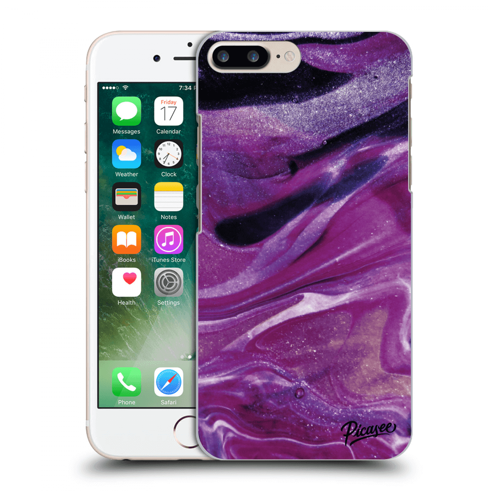 Picasee ULTIMATE CASE für Apple iPhone 7 Plus - Purple glitter