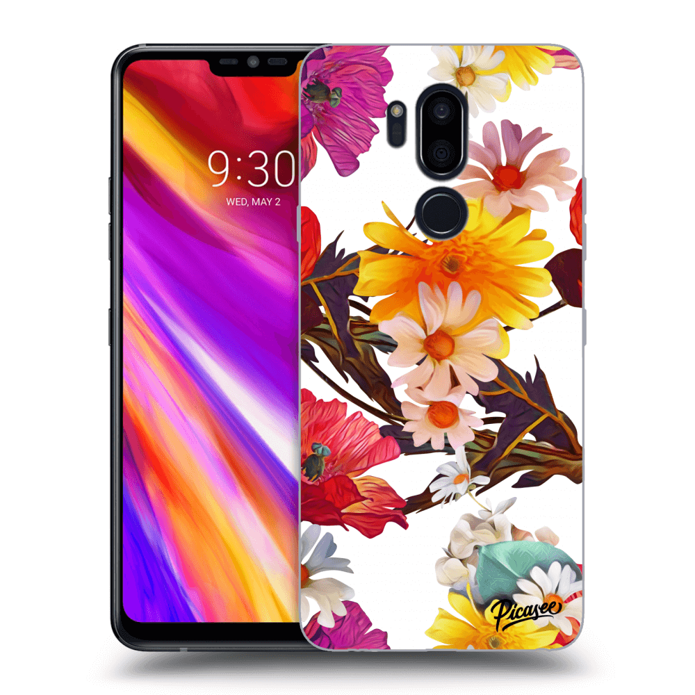 Picasee LG G7 ThinQ Hülle - Transparentes Silikon - Meadow