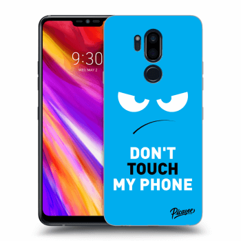 Hülle für LG G7 ThinQ - Angry Eyes - Blue