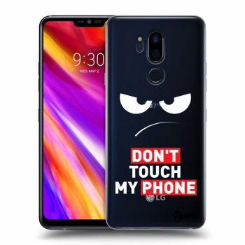 Hülle für LG G7 ThinQ - Angry Eyes - Transparent