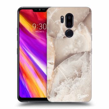 Hülle für LG G7 ThinQ - Cream marble