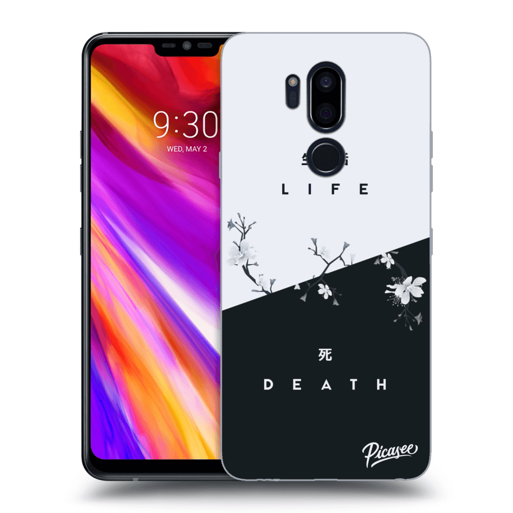 Picasee LG G7 ThinQ Hülle - Transparentes Silikon - Life - Death