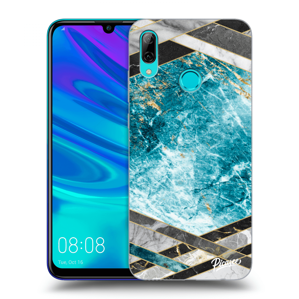 Picasee ULTIMATE CASE für Huawei P Smart 2019 - Blue geometry