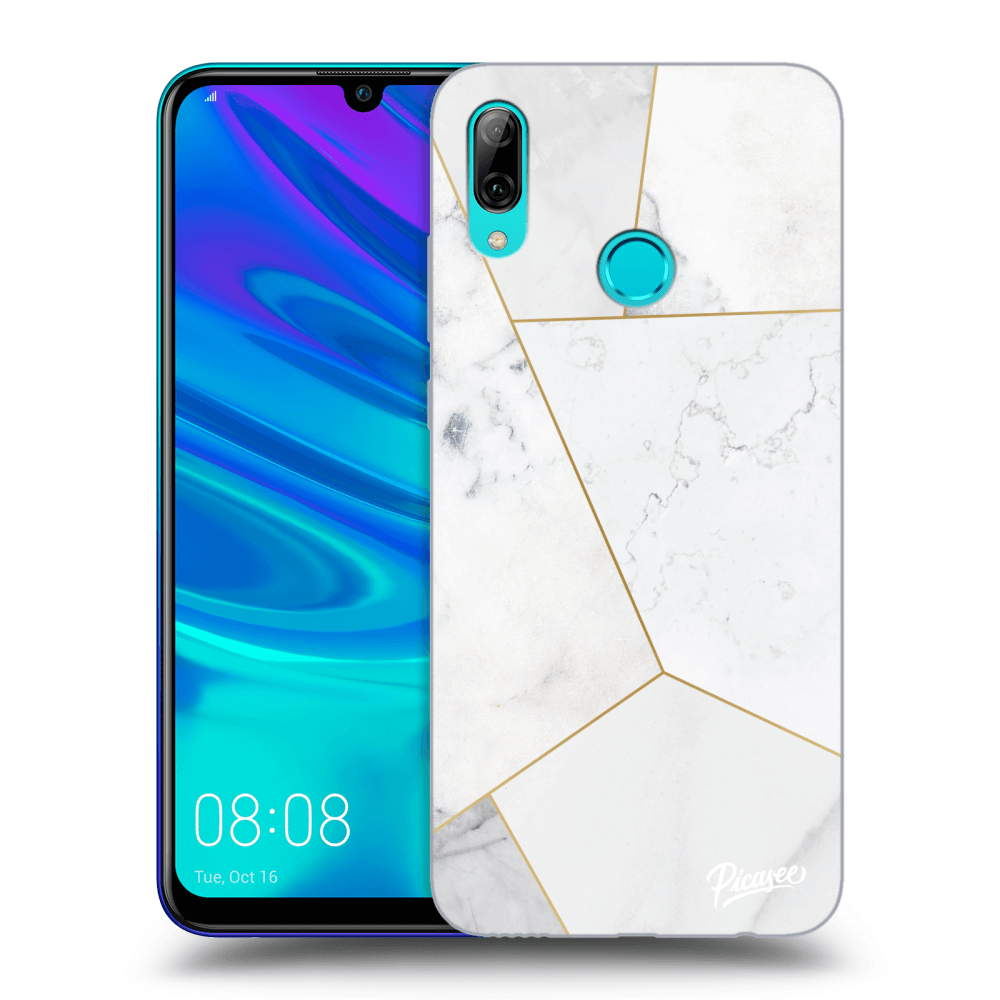 Picasee ULTIMATE CASE für Huawei P Smart 2019 - White tile