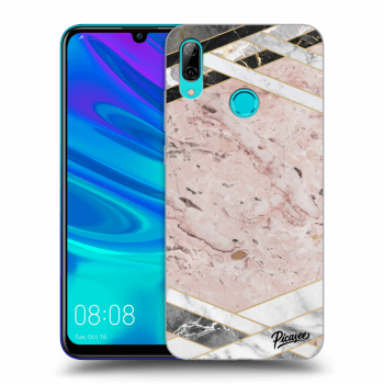 Hülle für Huawei P Smart 2019 - Pink geometry