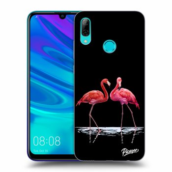 Hülle für Huawei P Smart 2019 - Flamingos zu zweit