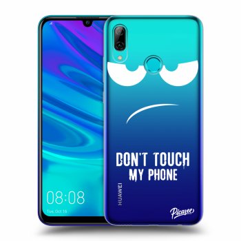 Picasee Huawei P Smart 2019 Hülle - Transparentes Silikon - Don't Touch My Phone