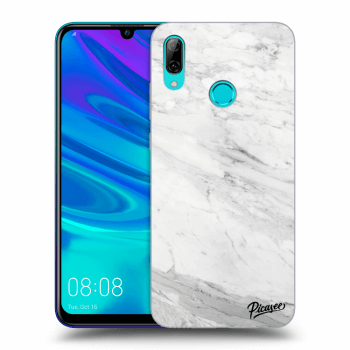 Hülle für Huawei P Smart 2019 - White marble