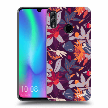 Hülle für Honor 10 Lite - Purple Leaf