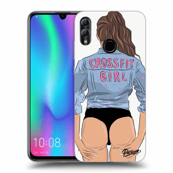 Picasee Honor 10 Lite Hülle - Transparentes Silikon - Crossfit girl - nickynellow