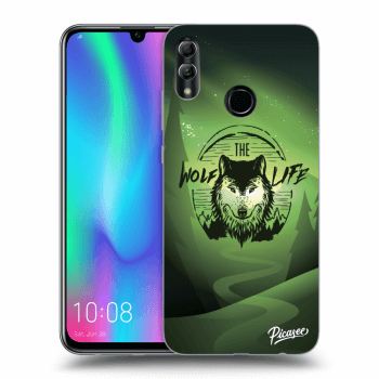Picasee Honor 10 Lite Hülle - Transparentes Silikon - Wolf life