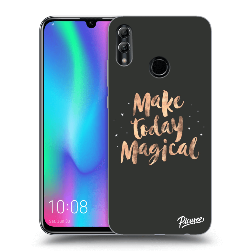 Picasee Honor 10 Lite Hülle - Transparentes Silikon - Make today Magical